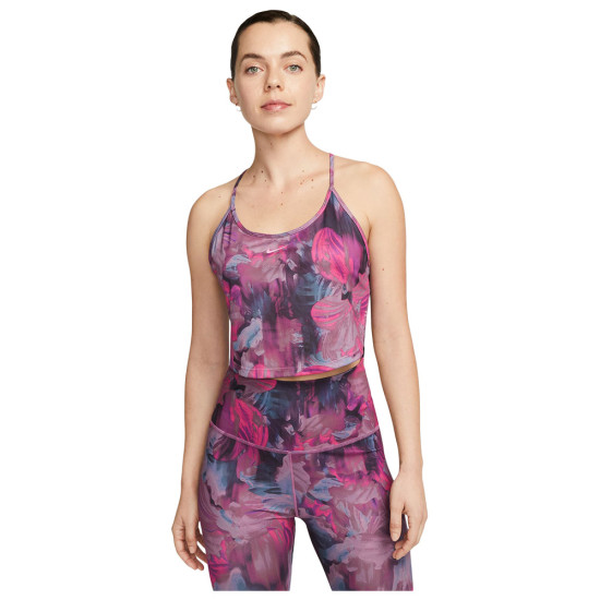 Nike Γυναικεία αμάνικη μπλούζα W One Dri-FIT Crop Tank AOP